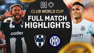 Inter Milan Strike Back Against Monterrey In 1-1 Draw | 2025 FIFA Club World Cup Highlights