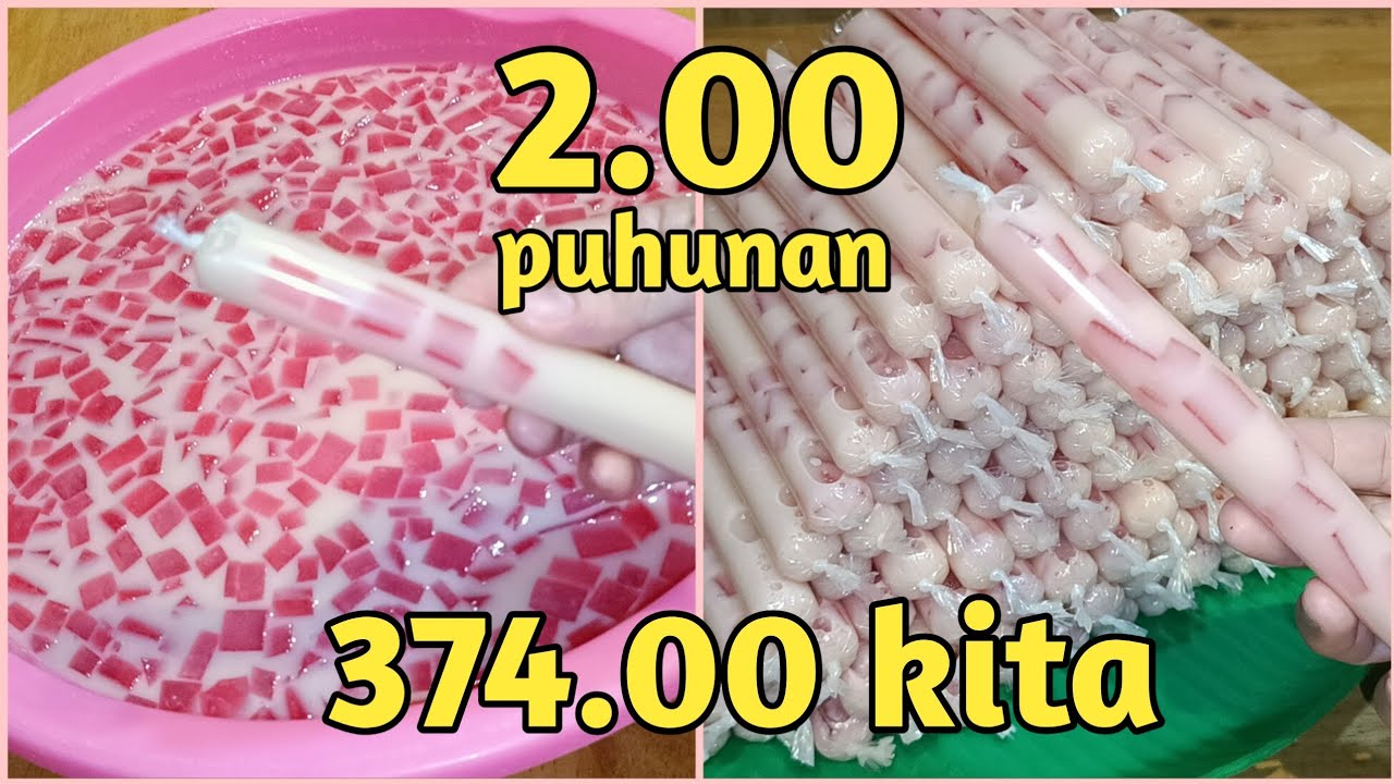Jelly ice candy pang negosyo,malaki ang kita | Maila Gabia