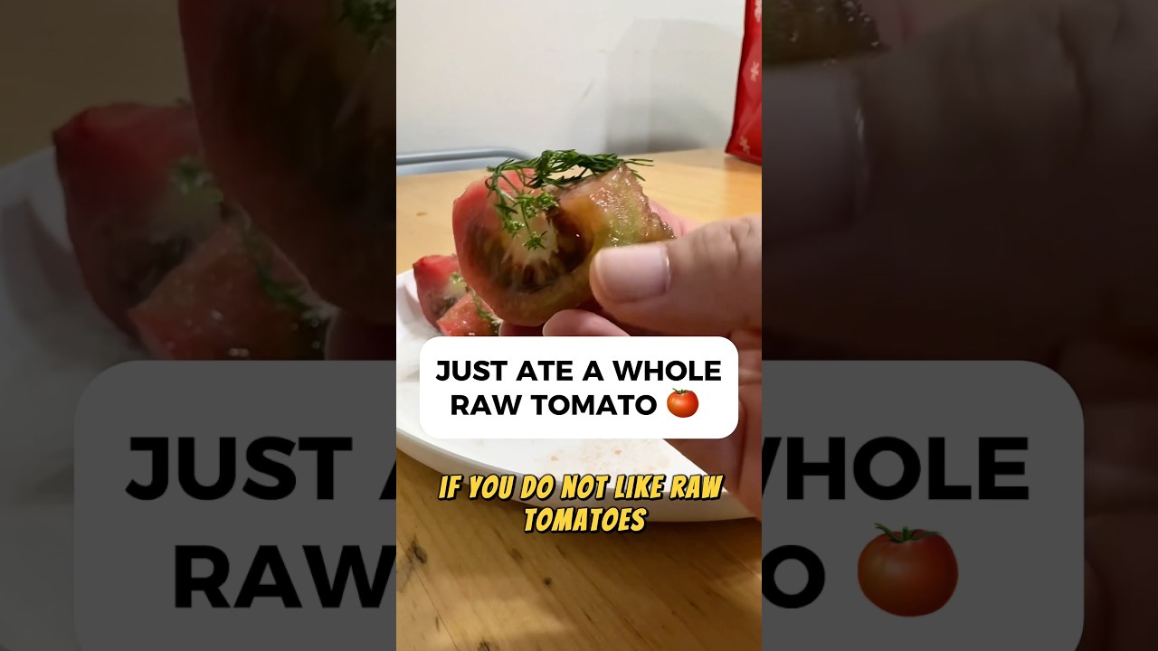 Are you Team Raw Tomato OR Cooked Tomato? 🍅 or 🍝