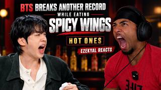 Ezekyal reacts to BTS Breaks Another Record While Eating Spicy Wings | Hot Ones