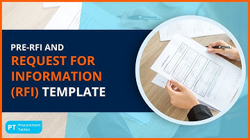 Pre-RFI and Request for Information (RFI) Template |