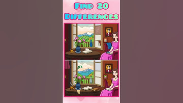 Find five differences | test you eyes🧐| iq level|#puzzle #visualpuzzle #brainteaser #challenge