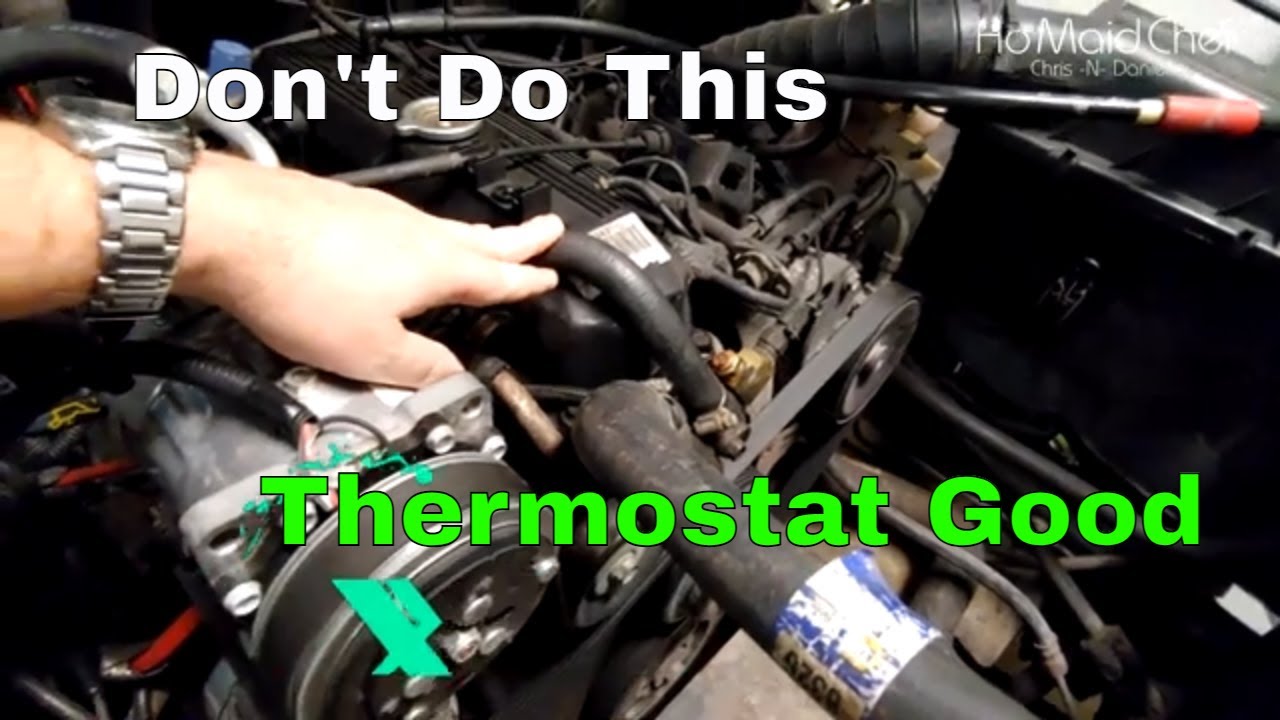 Don't Remove Your Thermostat! Unless You Like Bad Gas Mileage and Freezing