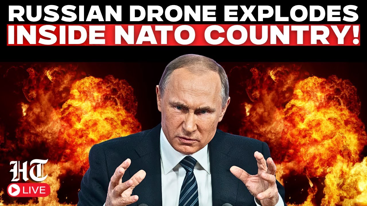 Explodus LIVE | NATO Territory Hit? Russian Drone Explodes Inside Romania Amid ...
