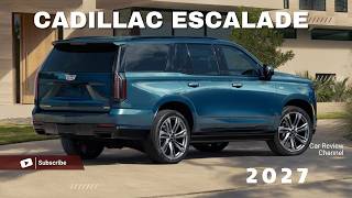 2027 Cadillac Escalade Review: 55-Inch Screen, Super Cruise & Real-World Comfort Test!