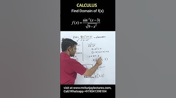 1.43 How can Find Domain of any Function #shortsvideo #shorts