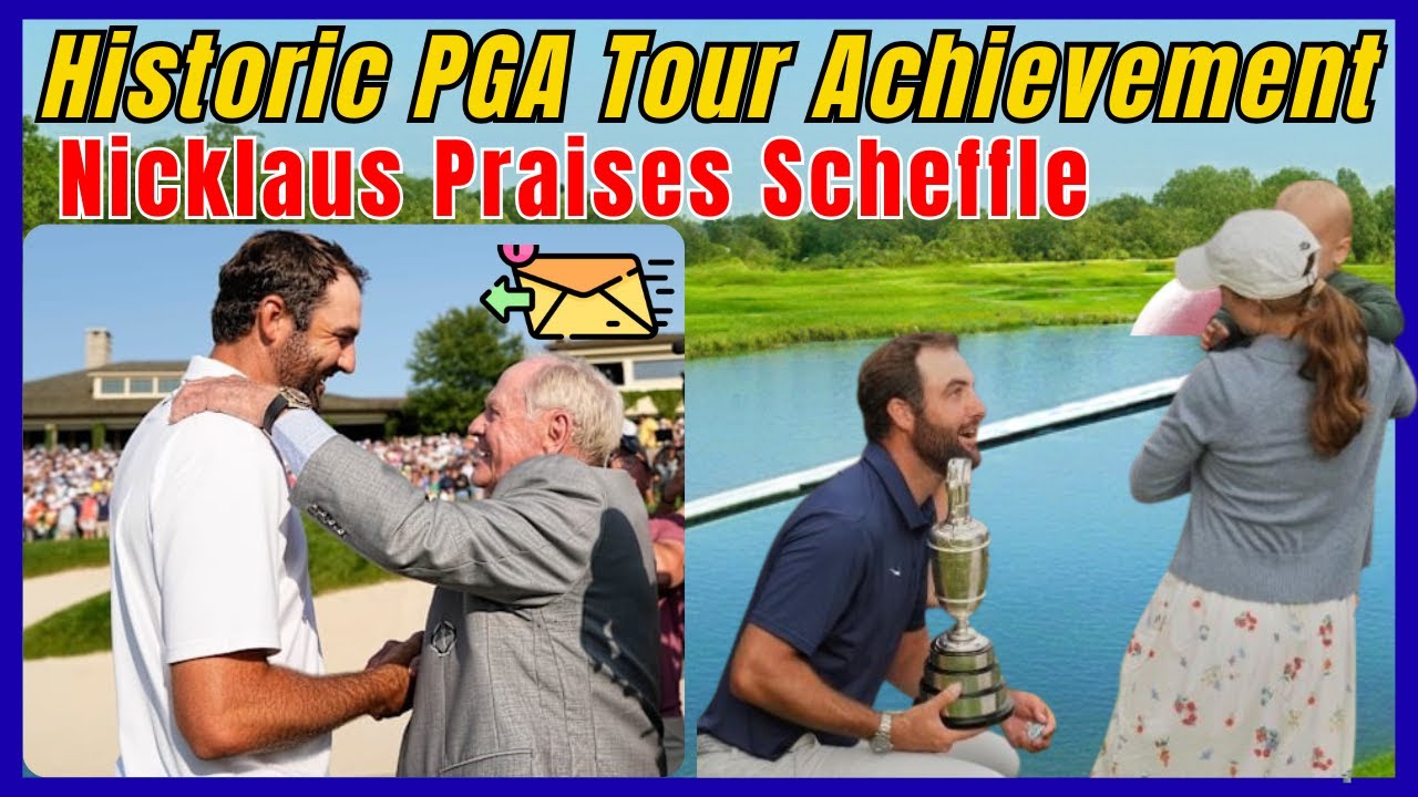 Max Scheffler Scheffler Wins Fourth Consecutive PGA Tour Player of the Year Receives ...