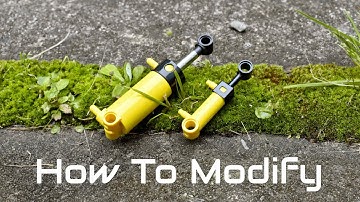 How to Modify a Lego Pneumatic Cylinder - Airflow Increase
