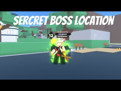 Secret Boss Location UPDATE 9 Anime Evolution Simulator - YouTube