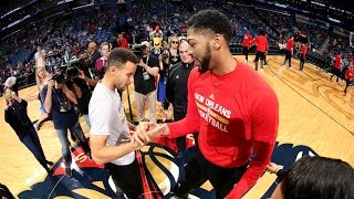 Details Steph Curry and Anthony Davis Duel in NOLA | 12.13.16 Update