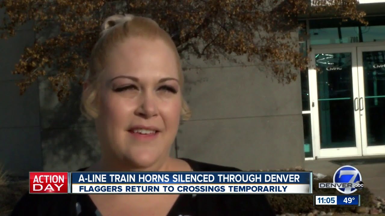 RTD A Line horns silenced through Denver