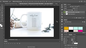 Editing Smart Objects in Your Mug Mock Up