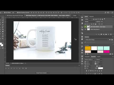 Winter Mug Mock Up Set 1, a Product Mockup by Paisley Barn Design (Thumbnail 5 of 5)