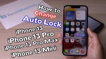 How to Change Auto Lock Time (Screen Timeout): iPhone 13 / iPhone 13 Pro / iPhone 13 Pro Max/13 Mini