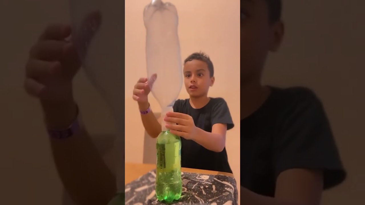 Como fazer um redemoinho na com 2 garrafas pet🌪
