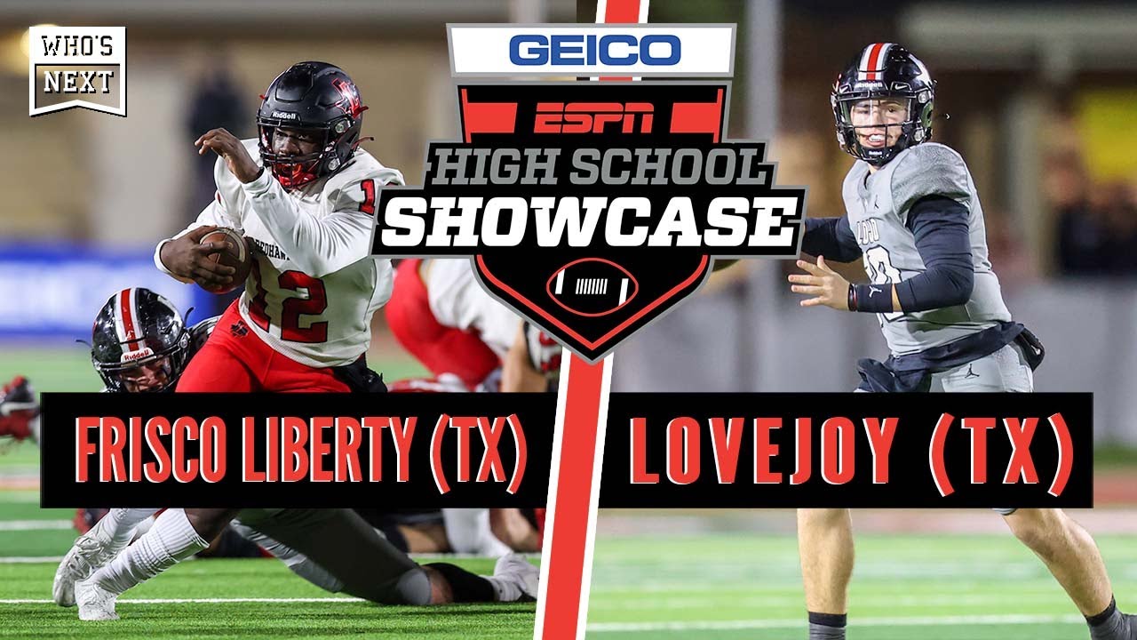 frisco liberty tx vs lovejoy tx football espn broadcast highlights youtube