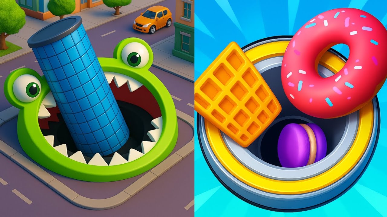 🕳️ Hole.io VS 💥 Hole Busters – Who's the real hole boss? 😄⚔️Can you pick the ultimate winner? 🎮🔥