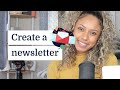 How to create a newsletter in 30 minutes