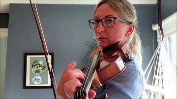 Violin - String Crossing A-E