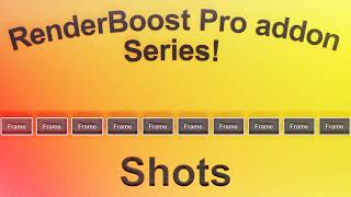 RenderBoost Pro Series: Shots