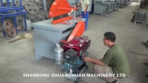 Heavy duty circular sawmill with table, planks cutting