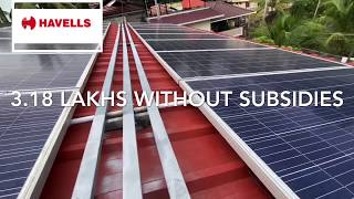Ongrid solar system from Havells - 5kW
