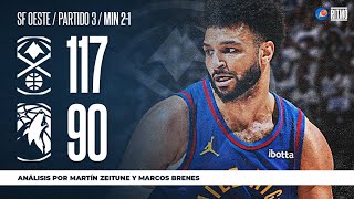 El campeón no se rinde y gana, haciendo esto 🏀 | Martín Zeitune y Marcos Brenes | Ritmo NBA