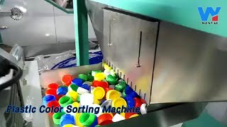 Nikon Lens Plastic Color Sorting Machine CCD Bottle Lid For Recycling