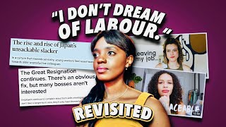 The I dont dream of labour trend flopped. Now, QUIET QUITTING needs to be destroyed.