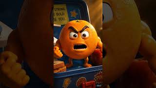 Unbreakable Peel 🍊💪 | Bold Talking Orange Pixar-Style Short