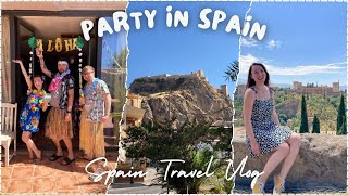 Hawaiian Party & Exploring Granada | Spain Vlog