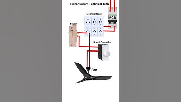 Fan Speed Controller Connection #shorts