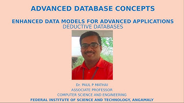 ADVANCED DATABASE CONCEPTS-PART 4(Enhanced Data Models for Advanced Application-Deductive Databases)