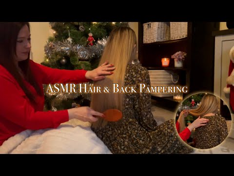 ASMR I Gave @littlemecarmie The BEST Hair & Back Tingles EVER!! | Personal Attention For Sleep