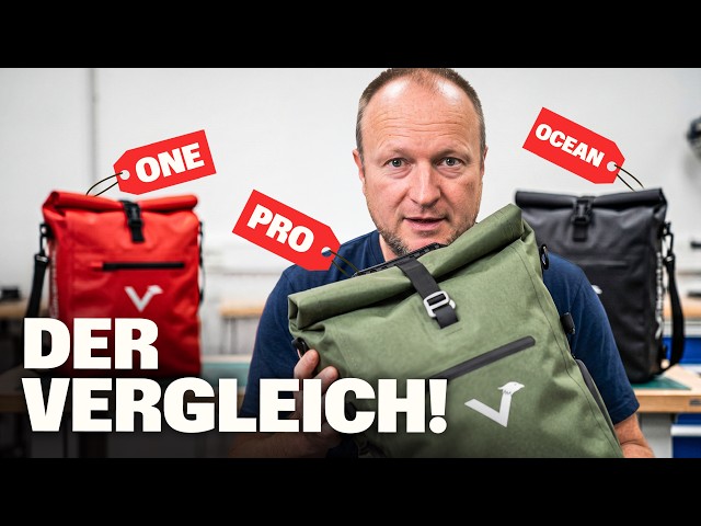 Valkental Fahrradtasche Test - One 3 in 1, Ocean 2 in 1 und Pro 3 in 1 im  Vergleich - YouTube