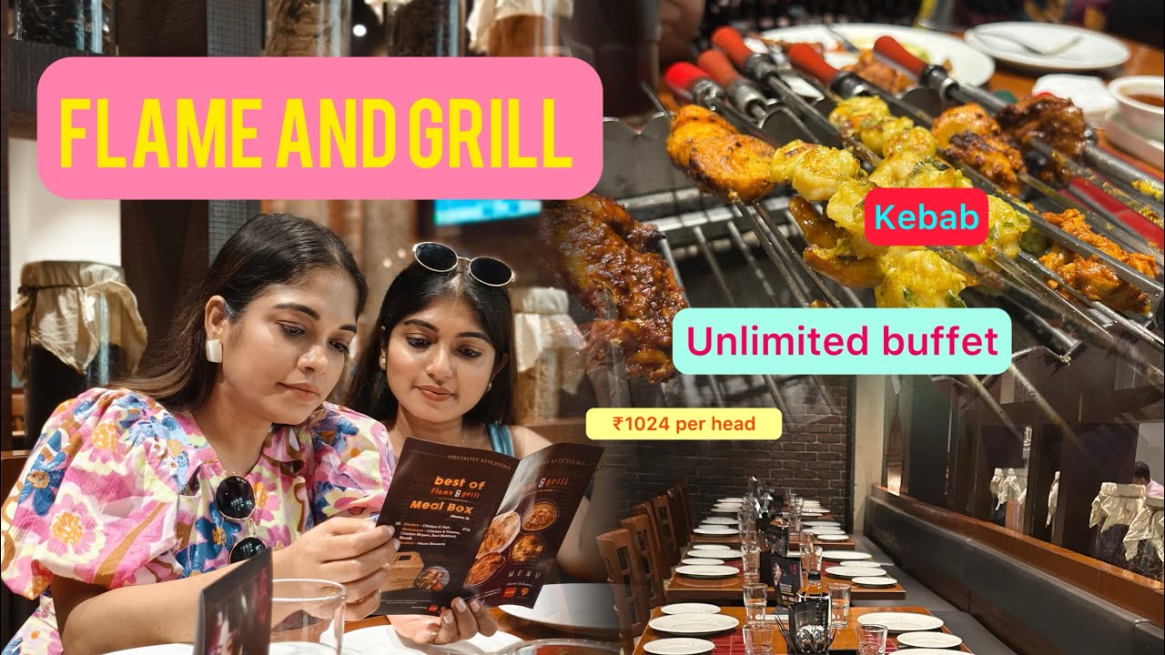 সকলে মিলে গেলাম South City Mall, Barbecue Nation vs Flame & Grill কোথায় Unlimited Buffet বেশি ভালো!