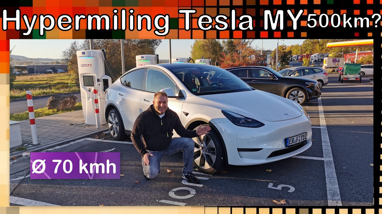 Tesla Model Y LR AWD höchst stromsparend💰fahren mit dem Elektroauto- gebaut in China🚘🔌