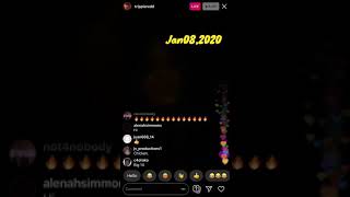 Trippie Redd previews new music on ig live (jan08,2020)