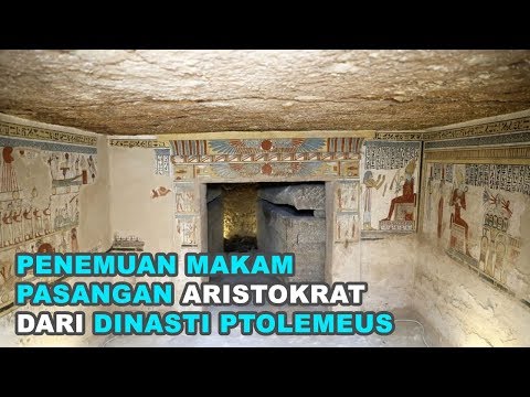 Penemuan Makam Pasangan Aristokrat dari Dinasti Ptolemeus