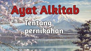 Ayat Alkitab tentang pernikahan