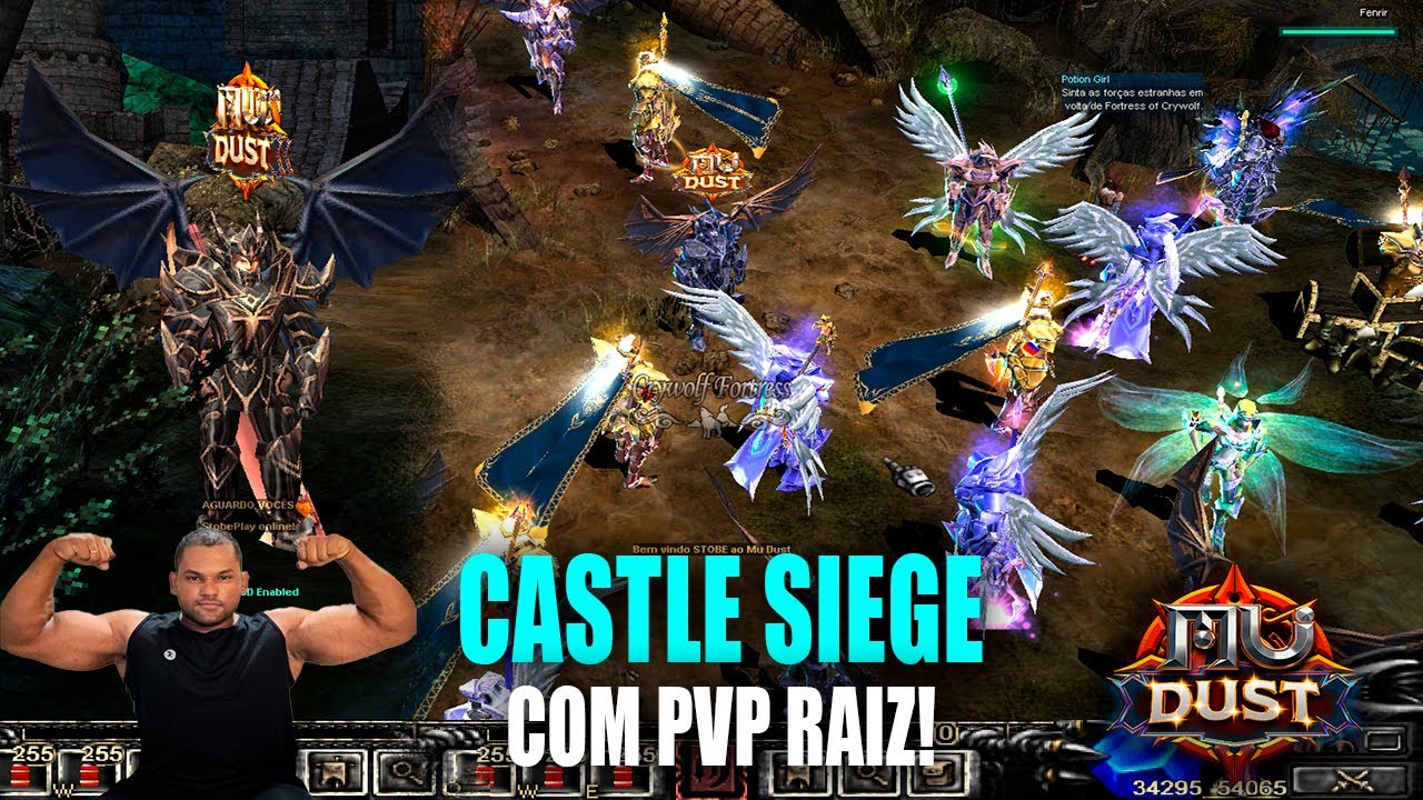 O MAIOR EVENTO PVP DO MU! CASTLE SIEGE (MU DUST) COMPETITIVIDADE ABSURDA!!!