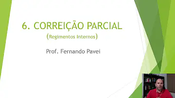 Onde está prevista a correição parcial?