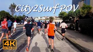 Running City2Surf 2026 「ASMR」 World's Largest Fun Run 🏃 POV 4K/50FPS 📹 Feel the Vibe 🎶