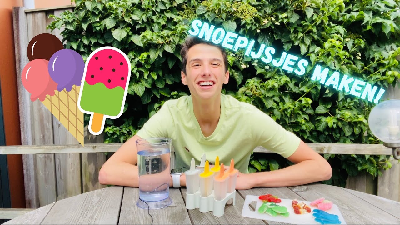 Heerlijke zomerse SNOEPIJSJES maken! | Jasey Harders