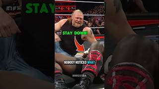Nobody Noticed What Brock Lesnar Told Oba Femi Here👀
