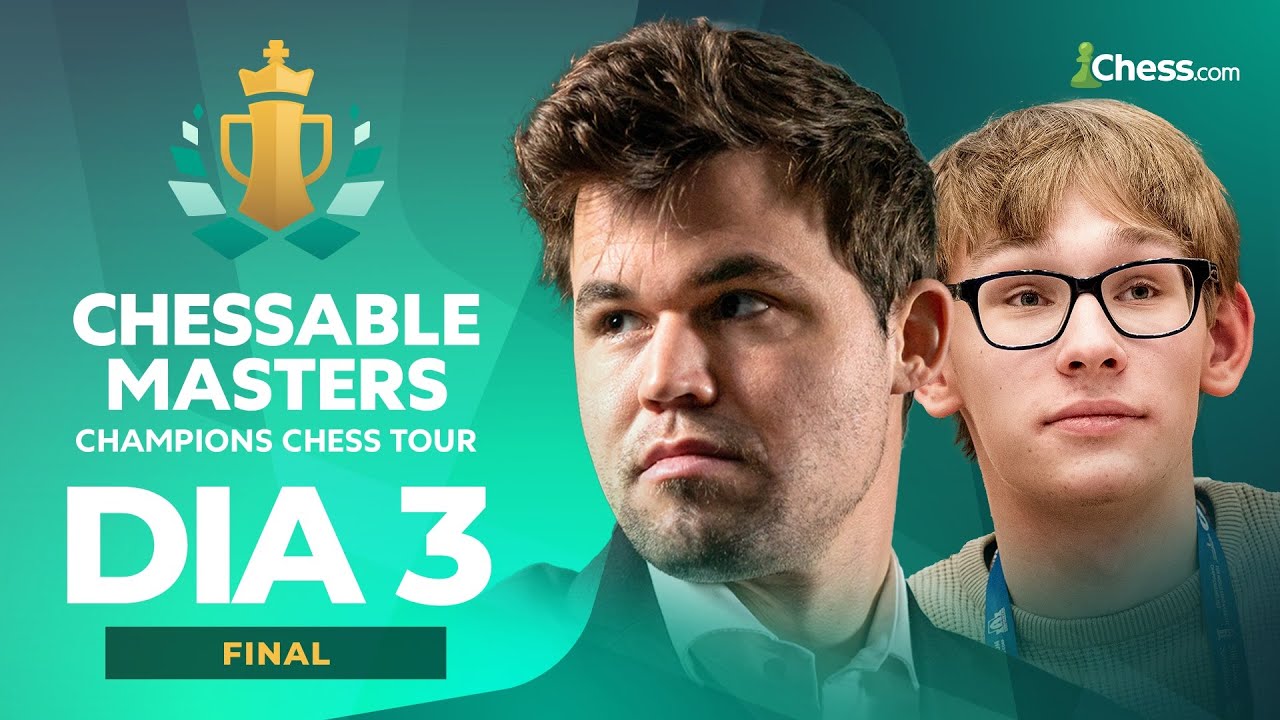 Champions Chess Tour Chessable Masters 2024 Dia 3 YouTube