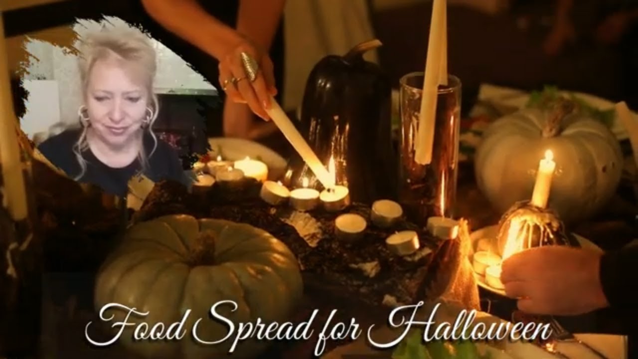 Food Spread for Halloween / The Adult Way