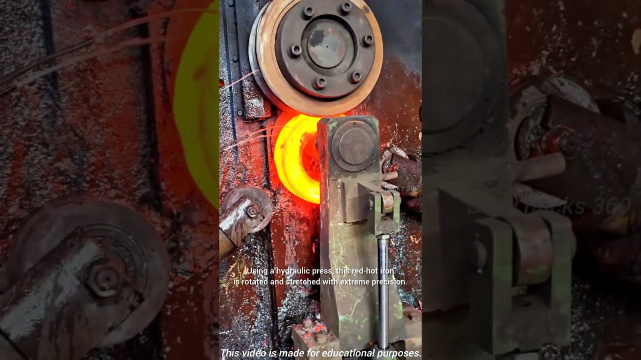 Сила ковки при температуре 1000°C! 🏗️ 