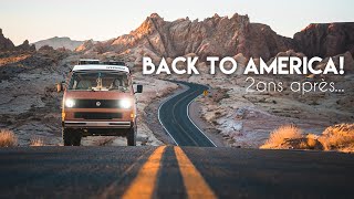 EP01  BACK TO AMERICA : We start the van after 2 years stopped!