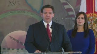 WEB EXTRA: Gov. DeSantis News Conference At Freedom Tower